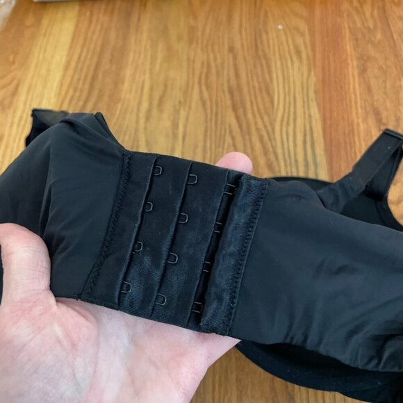 TORRID Plus Size Perfect T-Shirt Bra Solid Black Bow w/ Cutout Underwire 44DDD - Picture 9 of 16